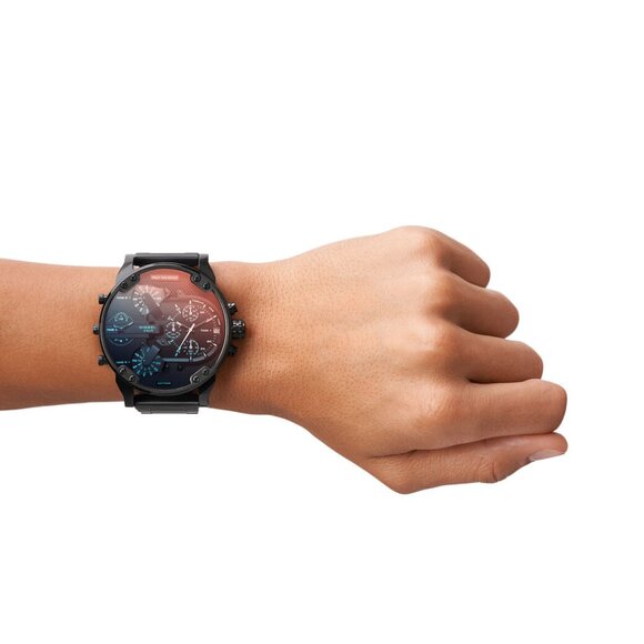 Diesel Mr Daddy 2.0 Men's Watch Black 57mm - New - Picture 2 of 5